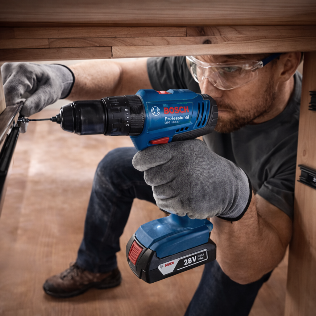 BOSCH AKKUMULÁTOROS KÉSZLET: FÚRÓ/CSAVAROZÓ + FÚRÓ- ÉS BITKÉSZLET DOBOZBAN, 70% KEDVEZMÉNNYEL ÉS TELJESEN INGYENES TÁSKÁVAL.