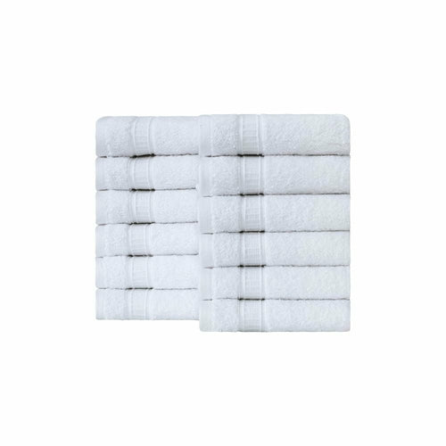 Turkish Cotton Washcloth Set of 12