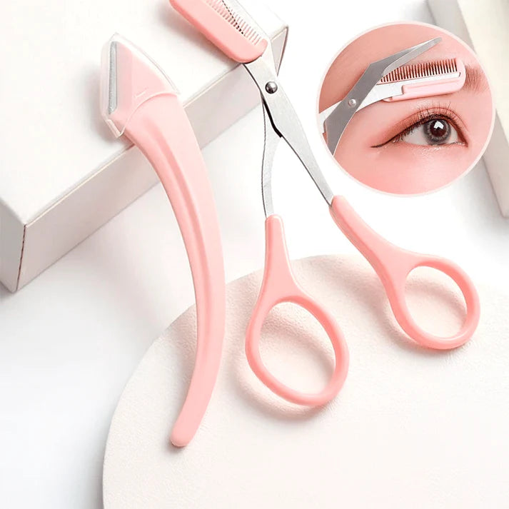 Set of 3 Eyebrow Trimmers – Precision, Practicality and Delicacy