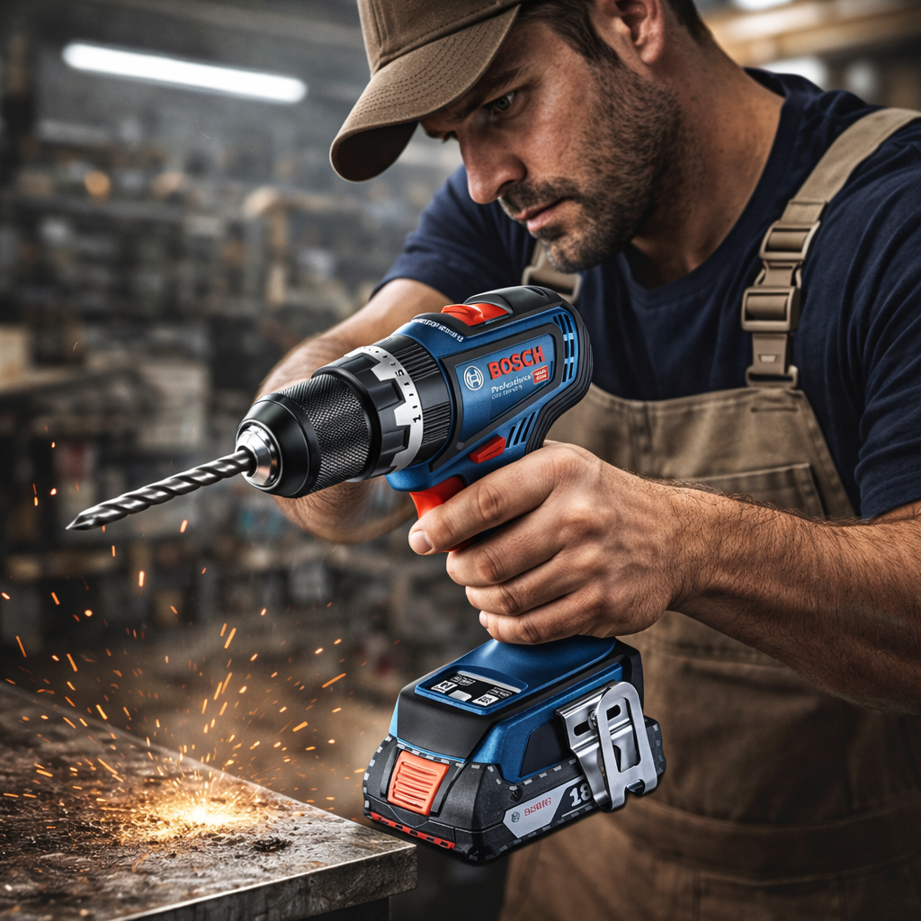 BOSCH EREDETI 18V-OS KÉSZLET: AKKUS FÚRÓ-CSAVAROZÓ + SAROKCSISZOLÓ + 18V AKKUMULÁTOR + GYORSTÖLTŐ + AJÁNDÉK EREDETI BOSCH TÁSKA.